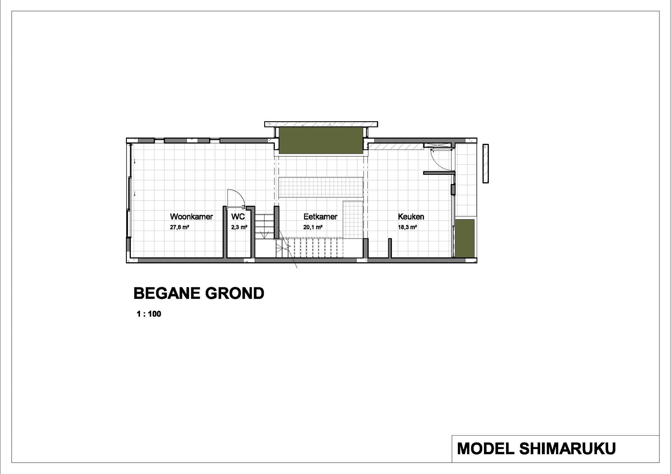 Shimaruku ground floor plan